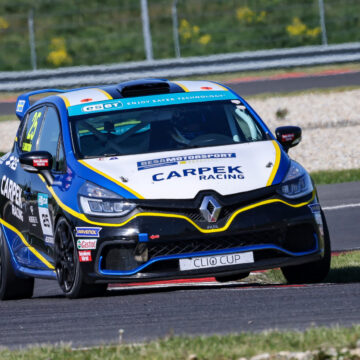 Sandström became the new Clio Cup Bohemia champion