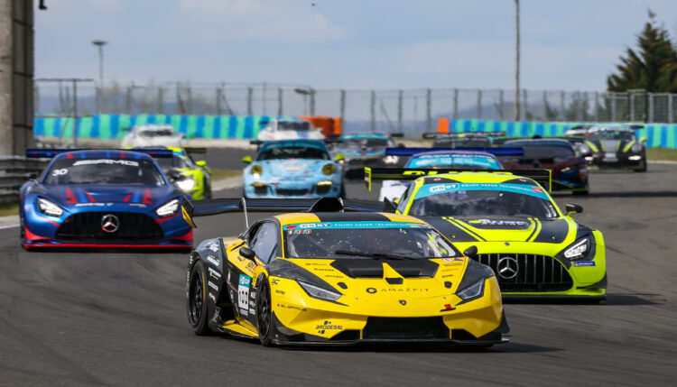 Marcin Jedlinski won the second GT sprint