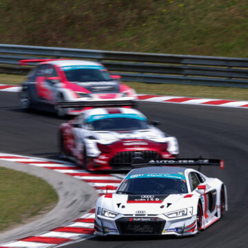 Filip Salaquarda won the first sprint at Hungaroring