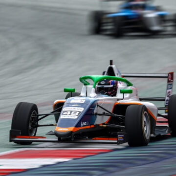 James Egozi claims pole-position at Red Bull Ring