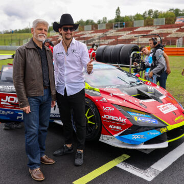 President Petr Pavel visits the Autodrom Most