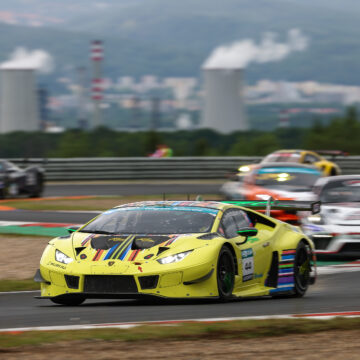 Yellow shines at Most: Konopkas take first and second, Fulín wins in GT3